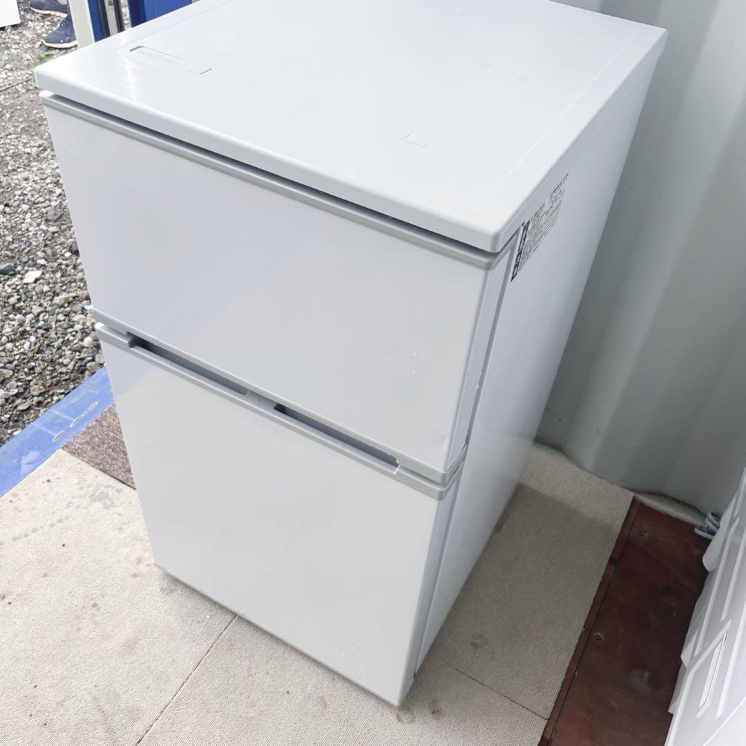 取付無料！格安早い者勝ち！コンパクトサイズ ホワイトインテリア冷蔵庫！洗濯機