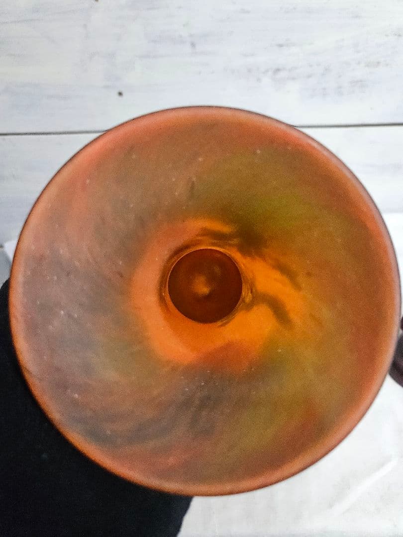 Verrerie Michel ヴェルリーミシェル 硝子の花瓶 フラワーベース