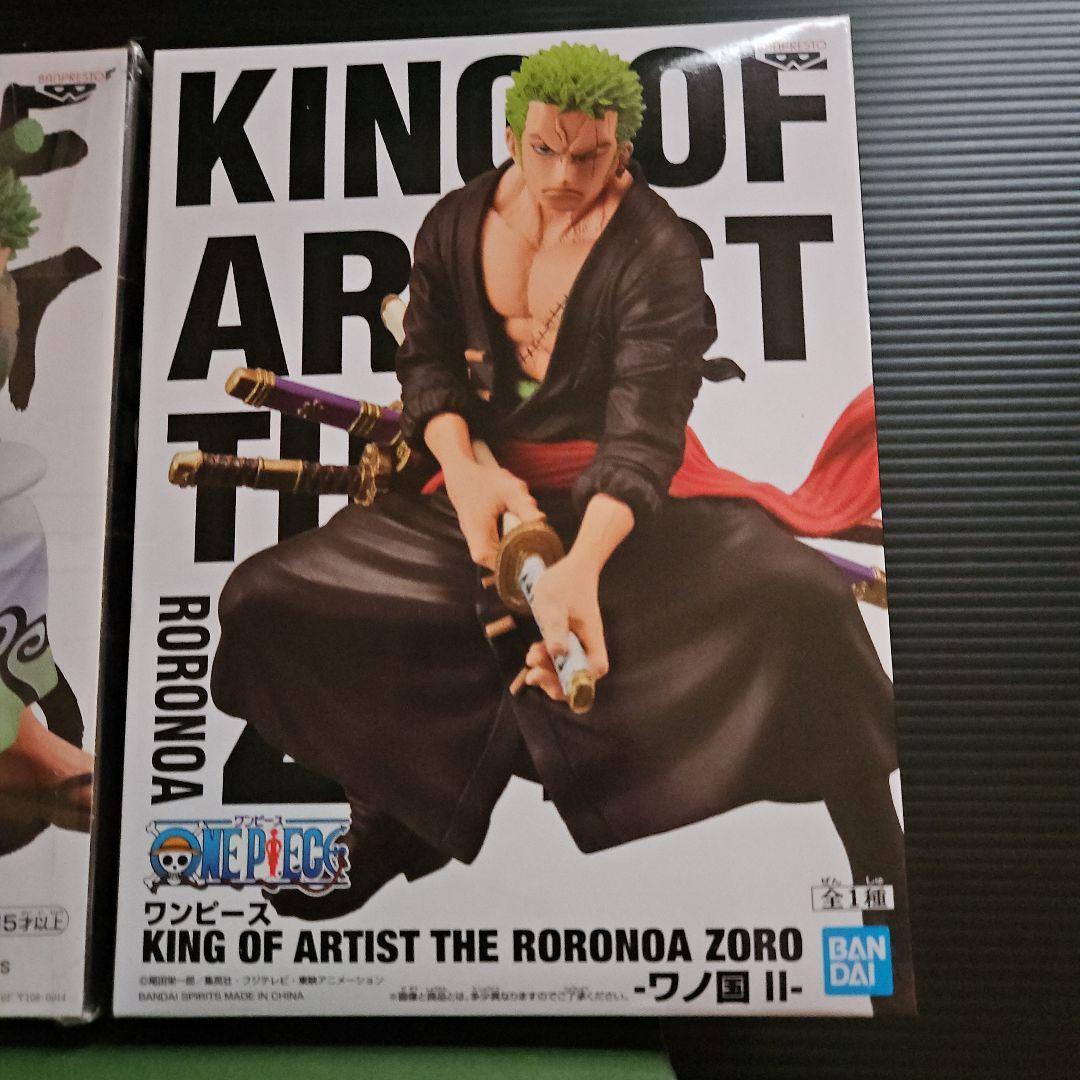 未開封❕ワンピースフィギュア　ゾロ　3点