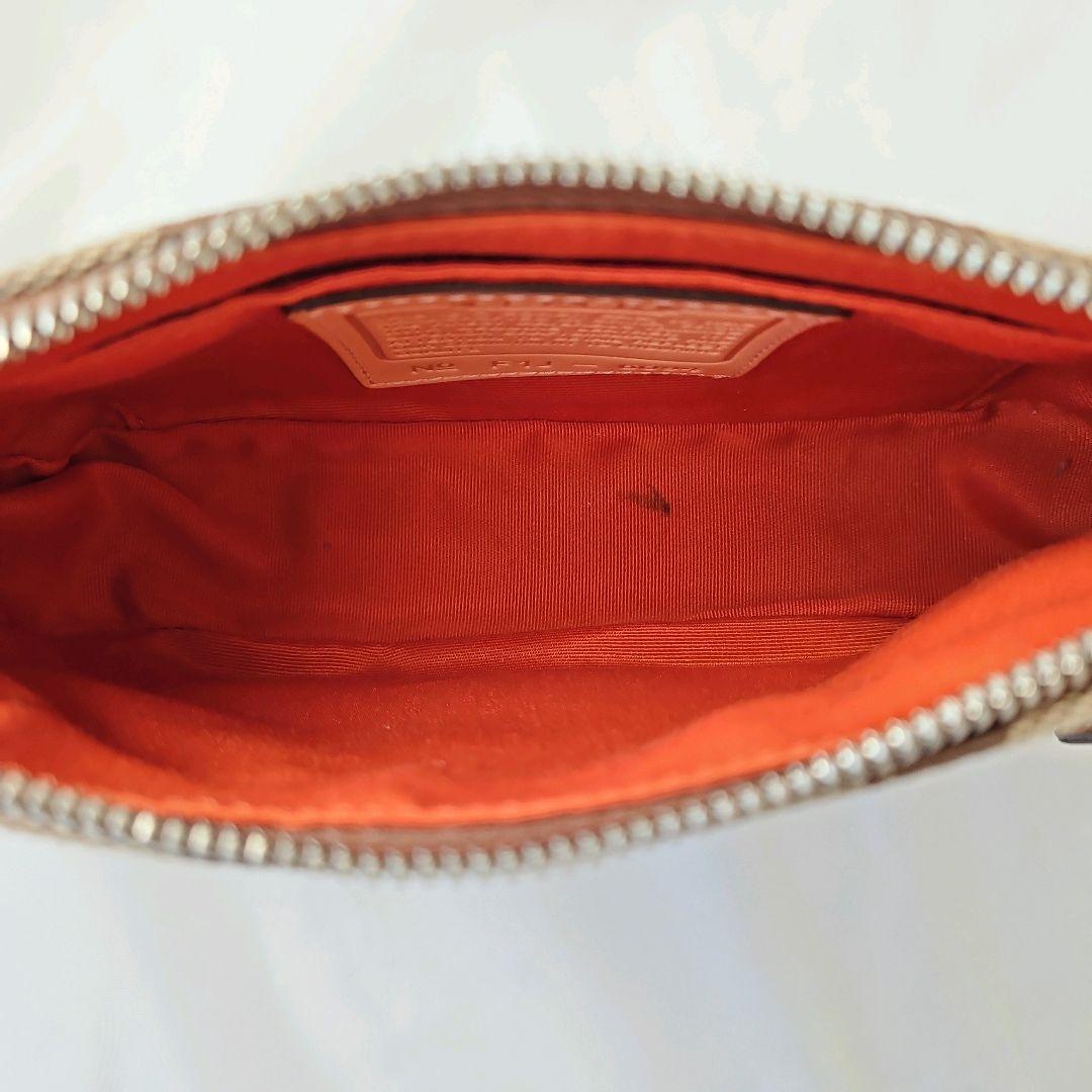 バッグ Coach 6094 Signature Accessory pouch y2k