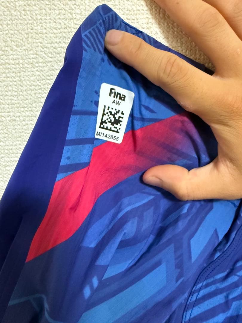 2回使用　Mizuno GX-SONIC5 ST 競泳水着 FINA認証 青