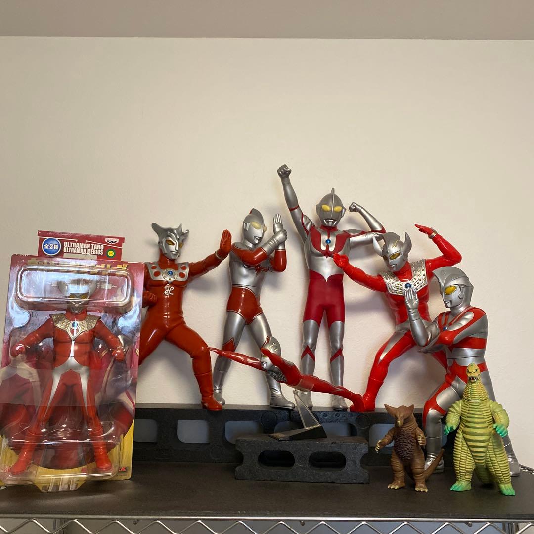 ウルトラマン　ソフビ　玩具