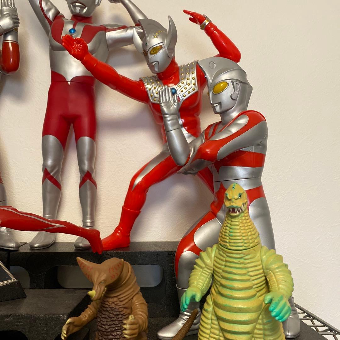 ウルトラマン　ソフビ　玩具