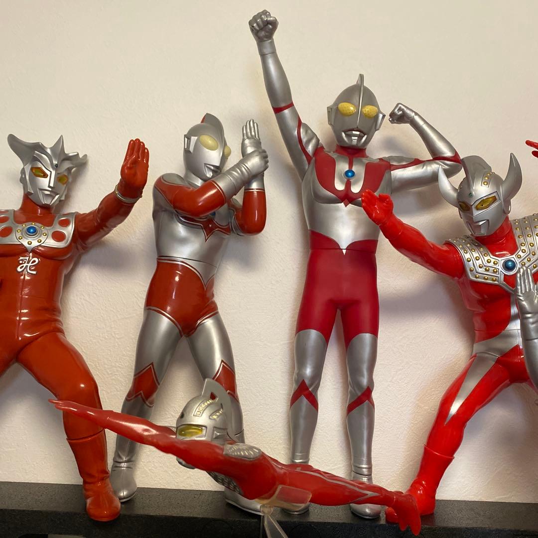 ウルトラマン　ソフビ　玩具