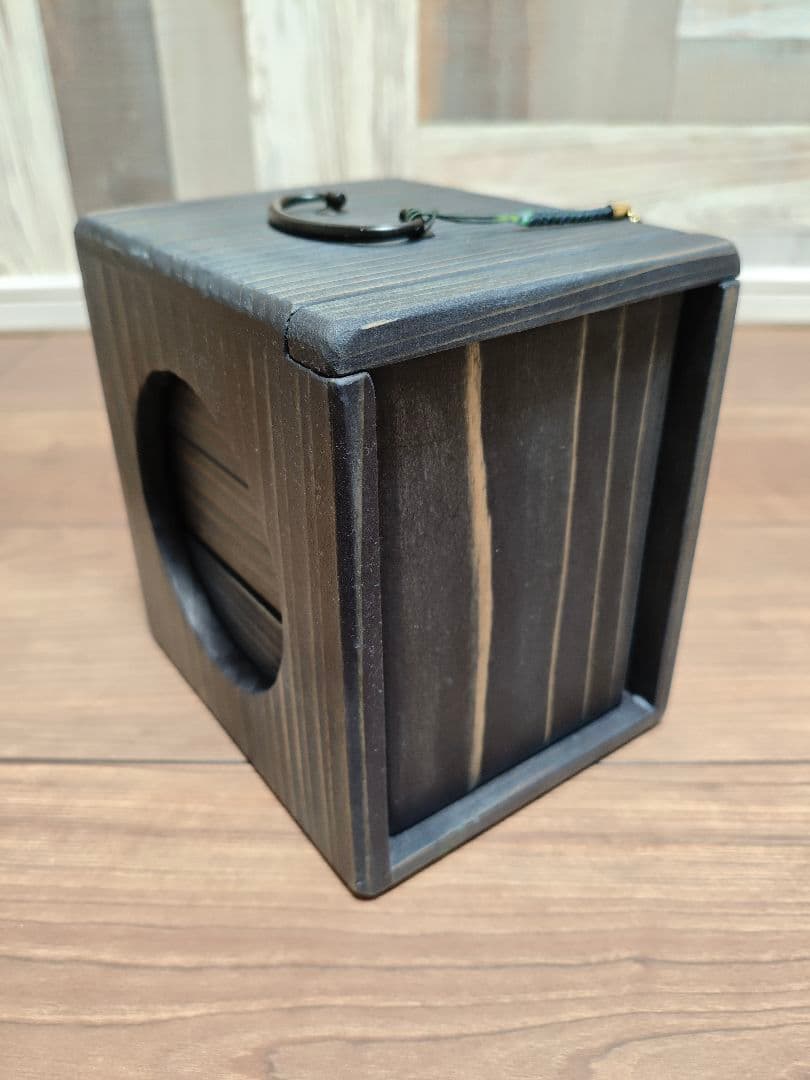 【新品未使用】藍染め 遊山箱 徳島 伝統工芸品