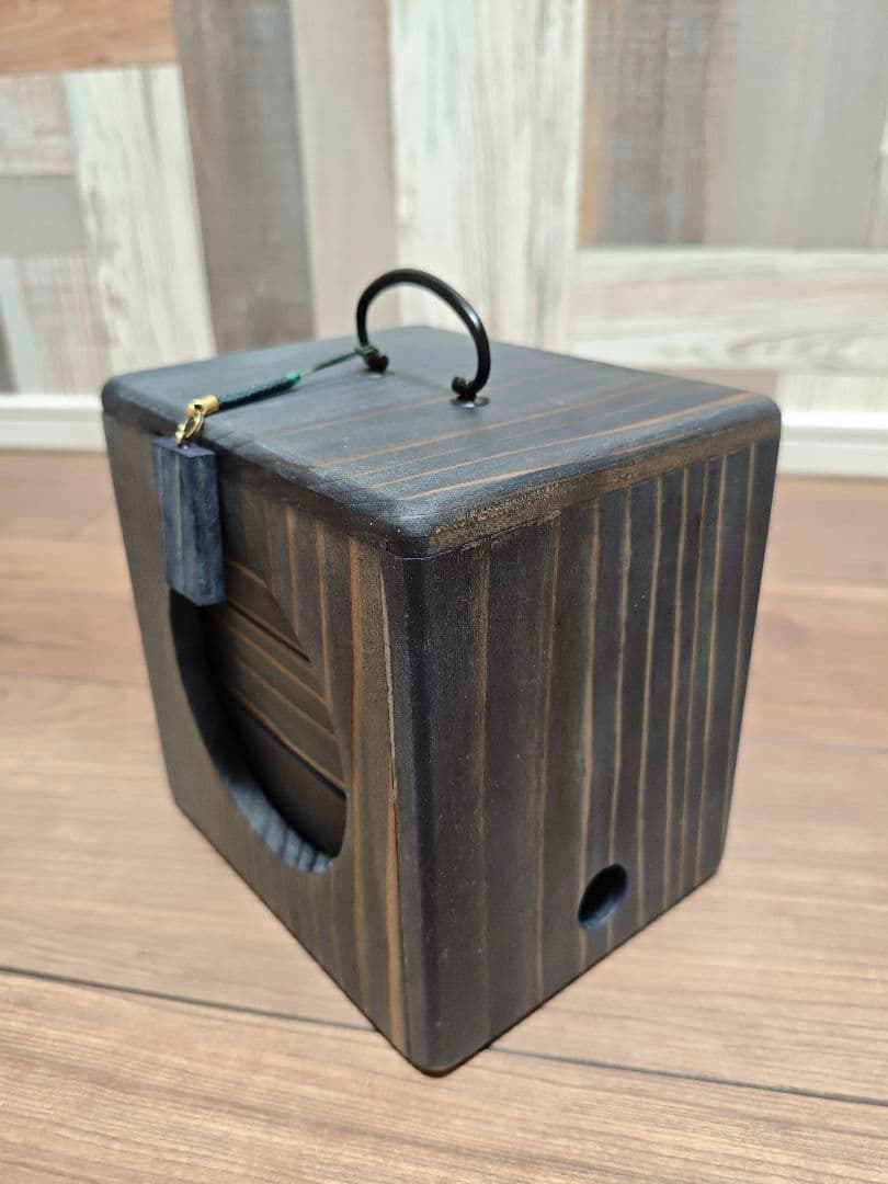 【新品未使用】藍染め 遊山箱 徳島 伝統工芸品