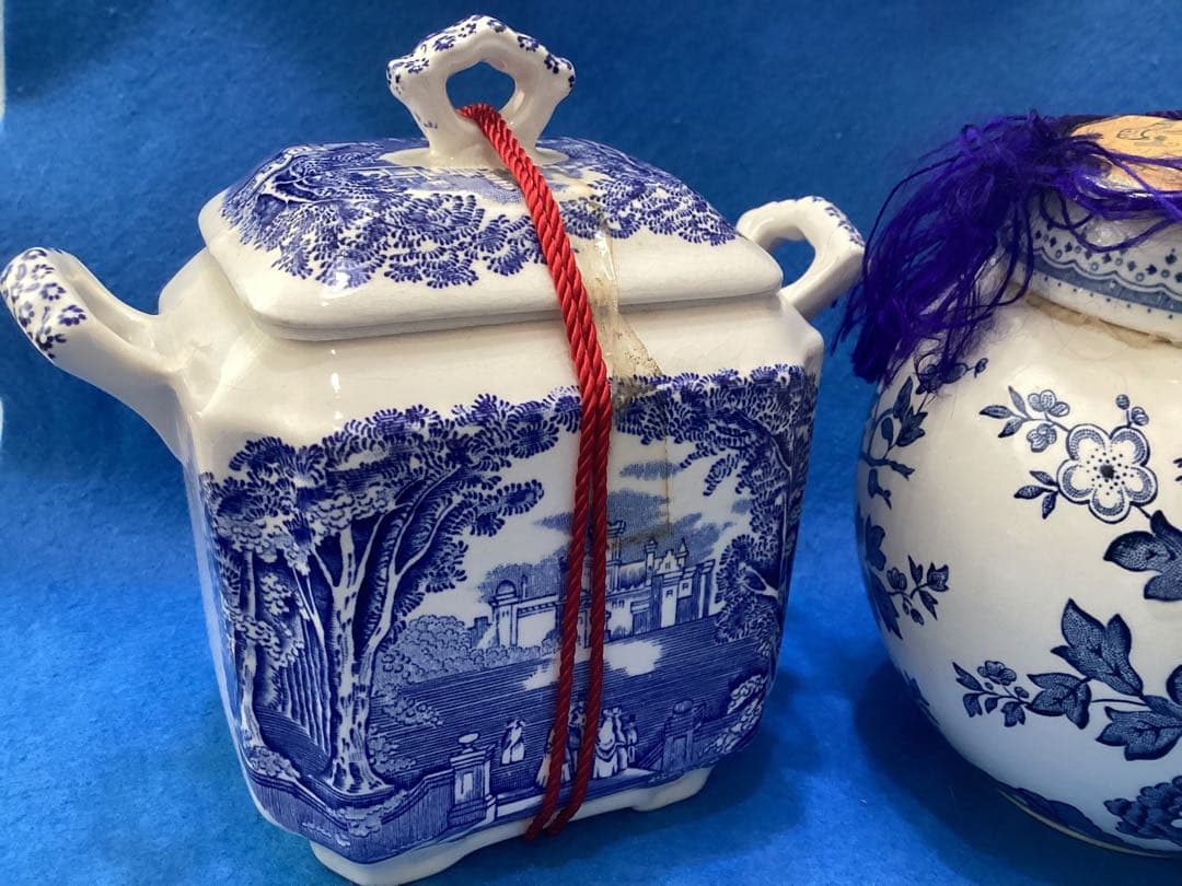 トワイニング＆メイソンズ　紅茶キャニスター　ティーポット　壷　未使用品　レトロ