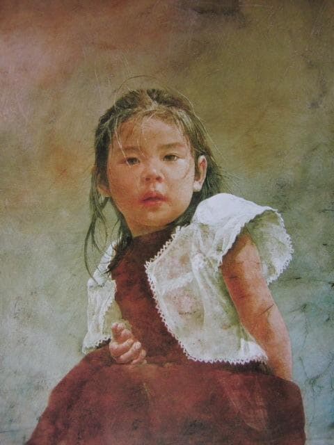 藤井勉、「ボレロ」、希少な額装用画集より、新品高級額装付