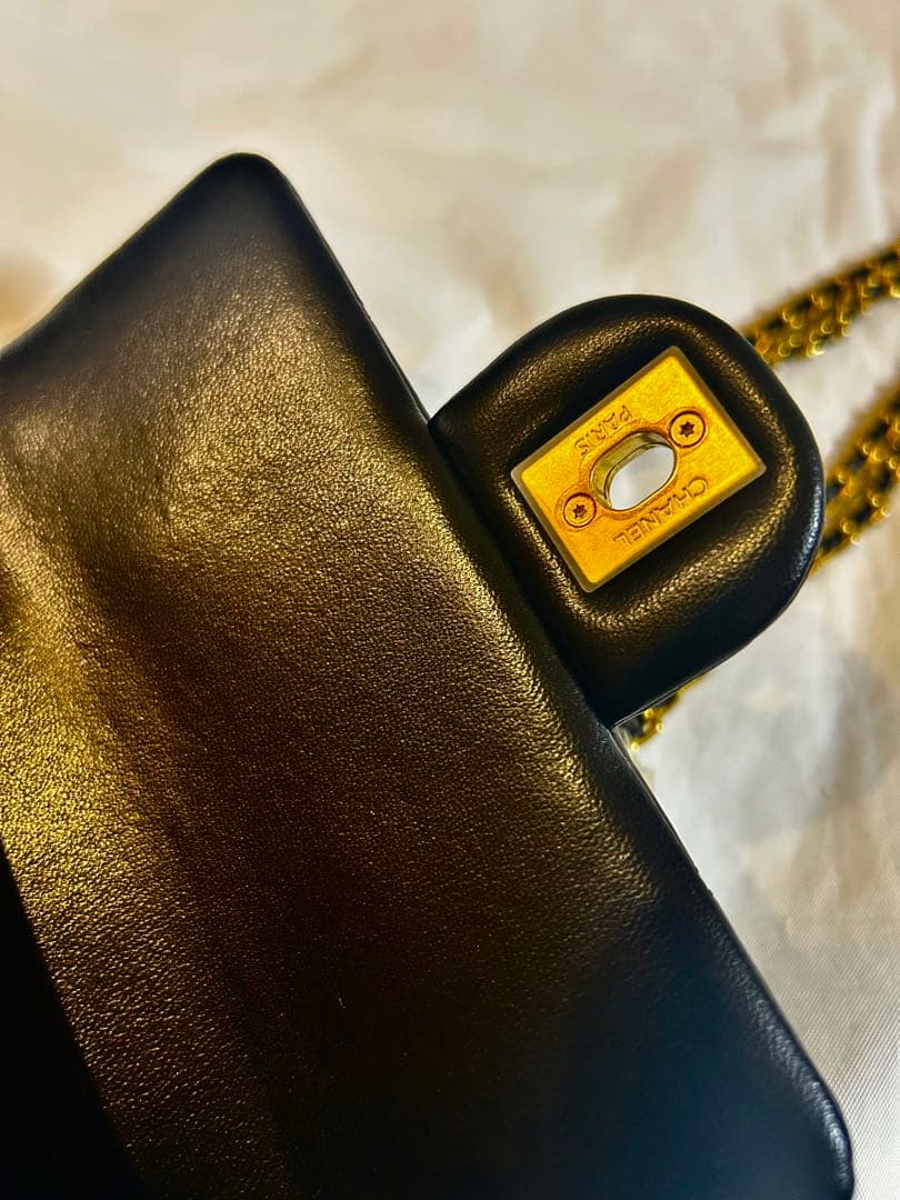 CHANEL ノベルティ ミニショルダーバッグ パールチェーン 黒