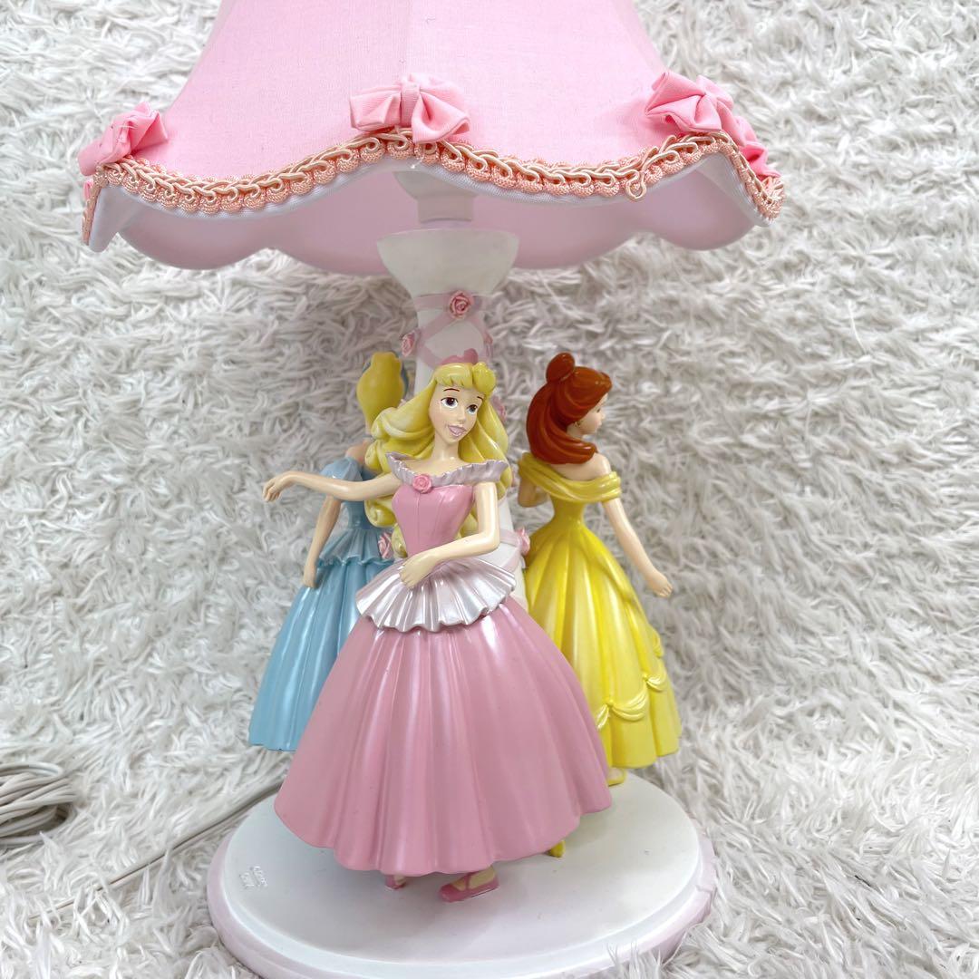 美品✨️ディズニー　ルームライト プリンセス　シンデレラ　美女と野獣　眠れる森の姫