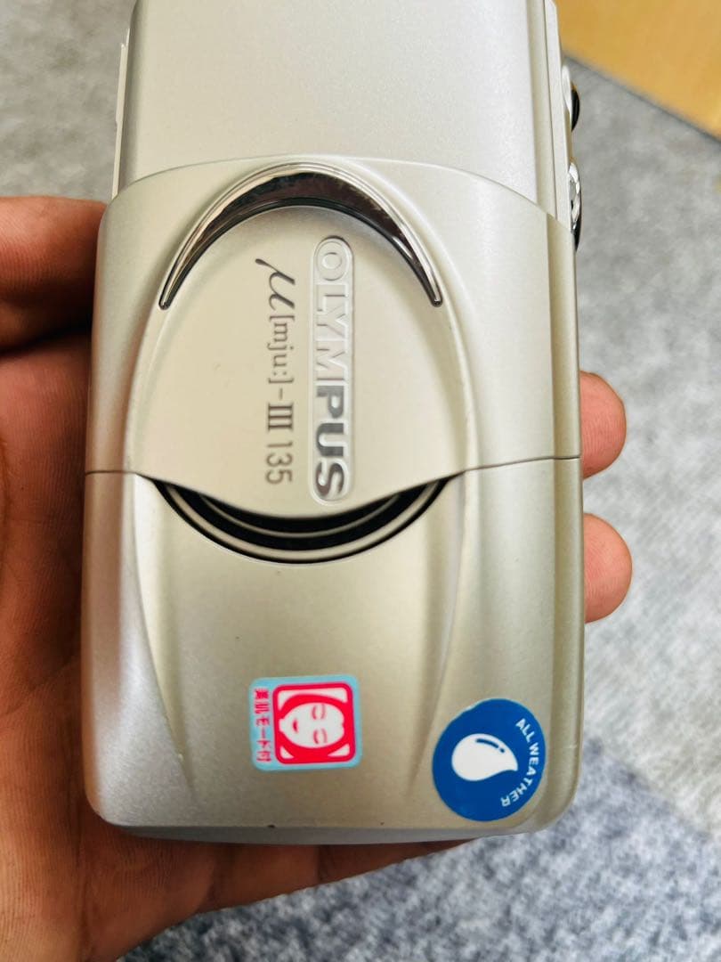 OLYMPUS μ[mju:]-III 135 シルバー 動作品
