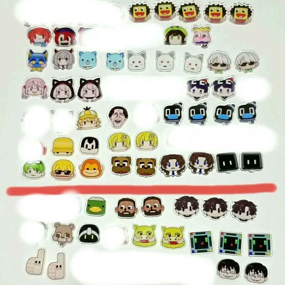 50人クラフト　ニート部　人気投票　シャカシャカ　アクリルパーツ