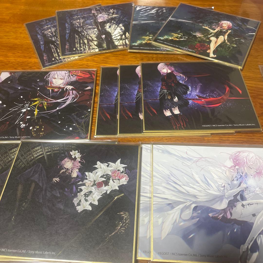 エゴイスト　ミニ色紙14枚　ポップソケッツ2個　DMMスクラッチ