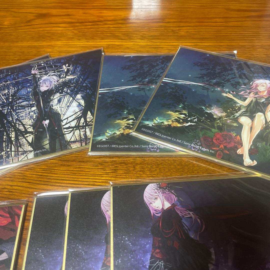 エゴイスト　ミニ色紙14枚　ポップソケッツ2個　DMMスクラッチ