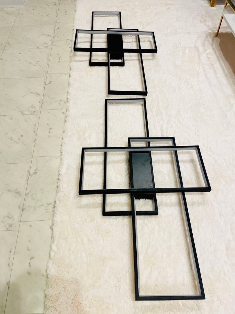 ブラックシーリングライト モダンデザイン　おしゃれ　2個セット