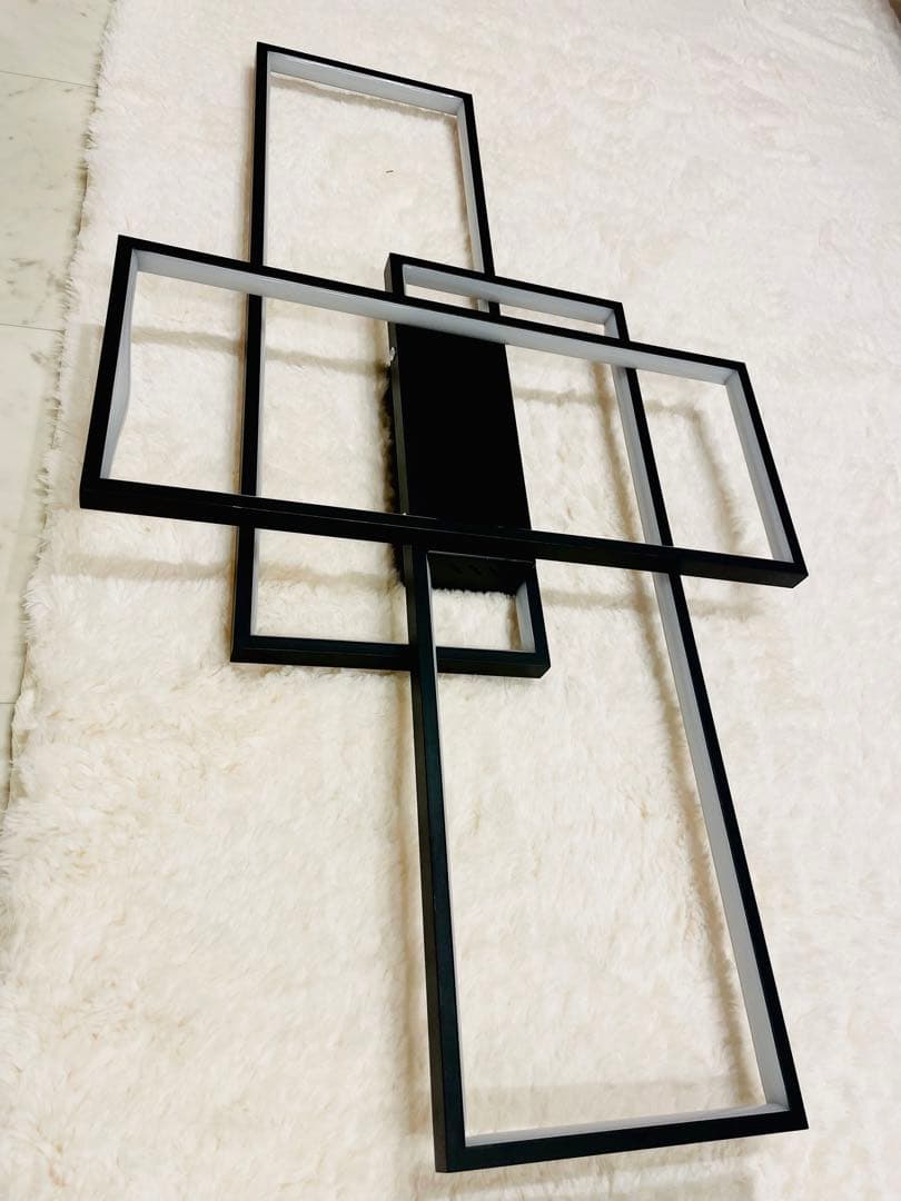 ブラックシーリングライト モダンデザイン　おしゃれ　2個セット