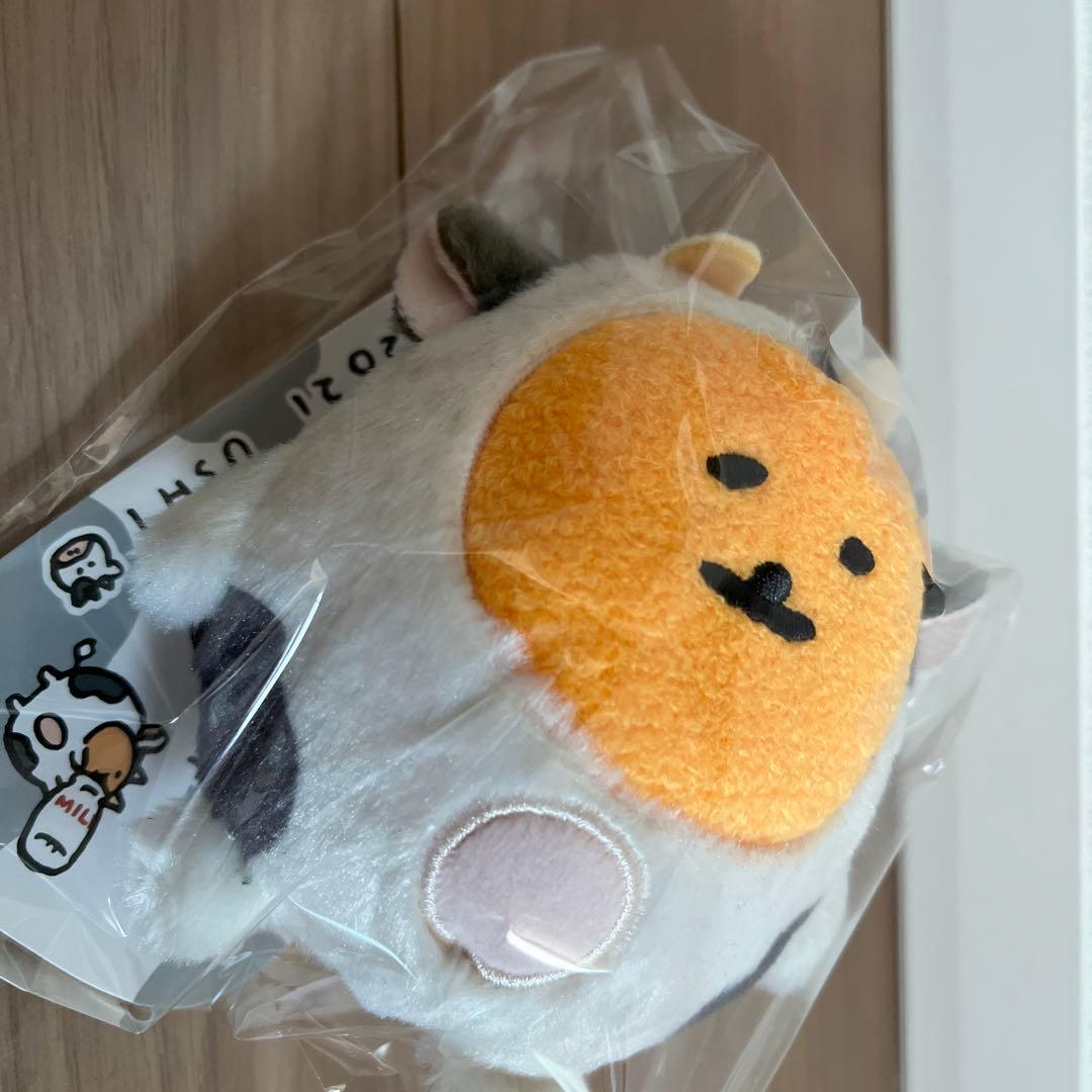 新品 自分ツッコミくま もぐコロ タグ付 牛 2021 丑年 ぬいぐるみ ナガノ