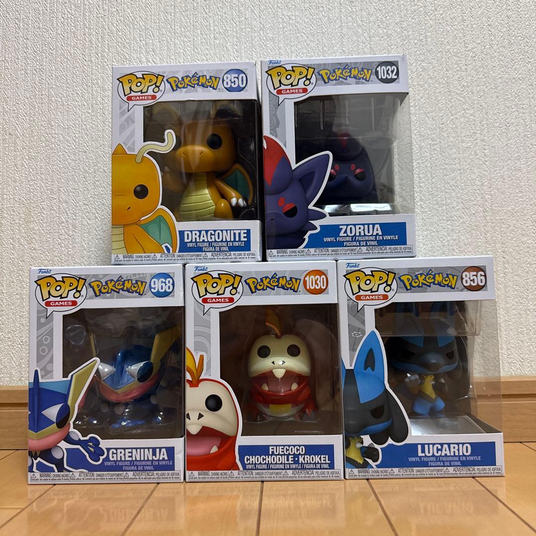 Funko POP! GAMES ポケモン 5点セット
