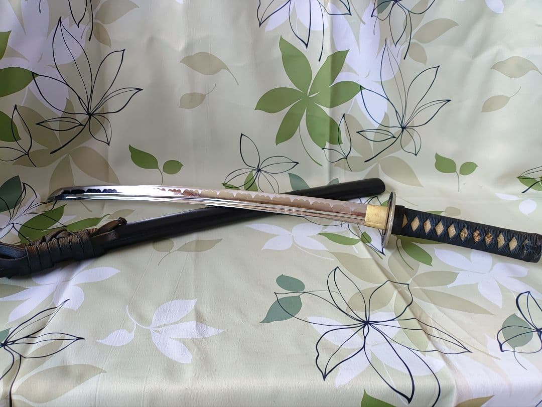 模造刀　模擬刀　居合刀　脇差　鍔がステキ