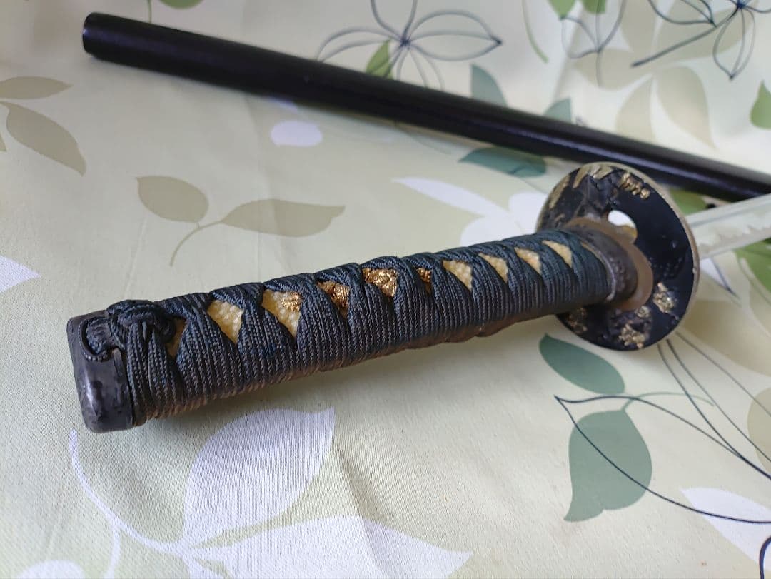 模造刀　模擬刀　居合刀　脇差　鍔がステキ