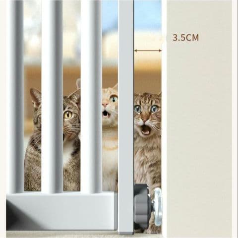 ペットゲート 猫 犬 スチールゲート ハイタイプ フェンス ドアフェンス 室内