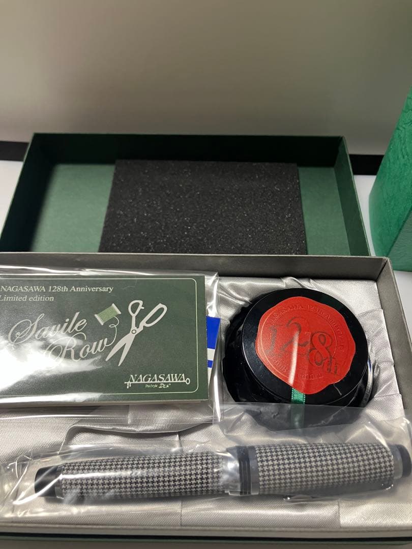 ナガサワ文具　128周年　プロフェッショナルギア　サヴィル・ロウ　千鳥格子　M