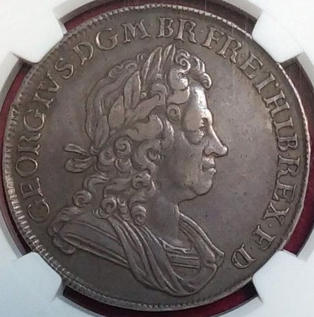 【新春セール】英国 NGC AU531716 イギリス クラウン銀貨