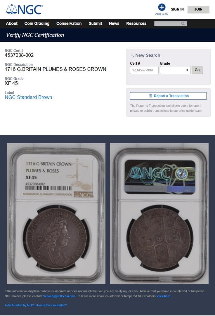【新春セール】英国 NGC AU531716 イギリス クラウン銀貨