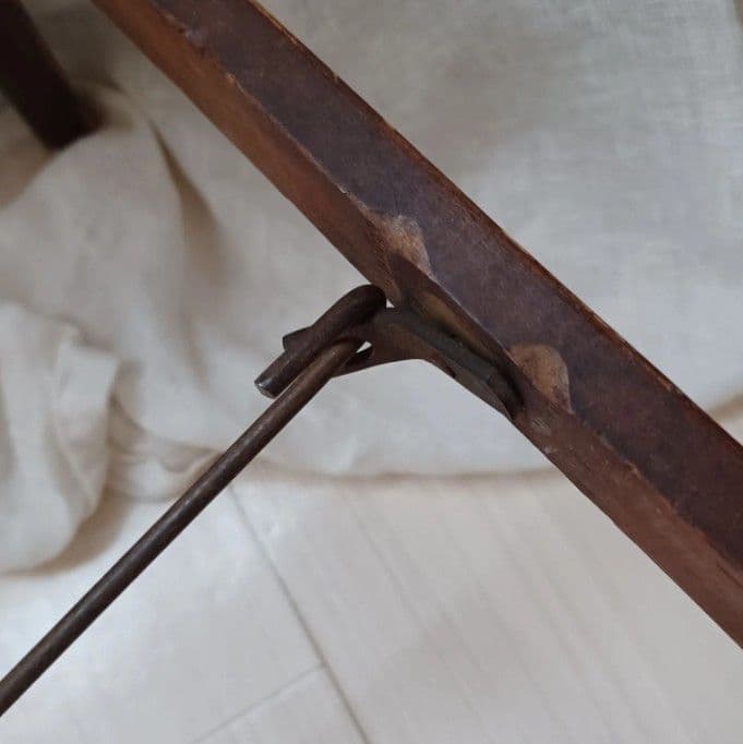 アンティーク アイロン台 ヴィンテージ 店舗什器 古道具 引取限定