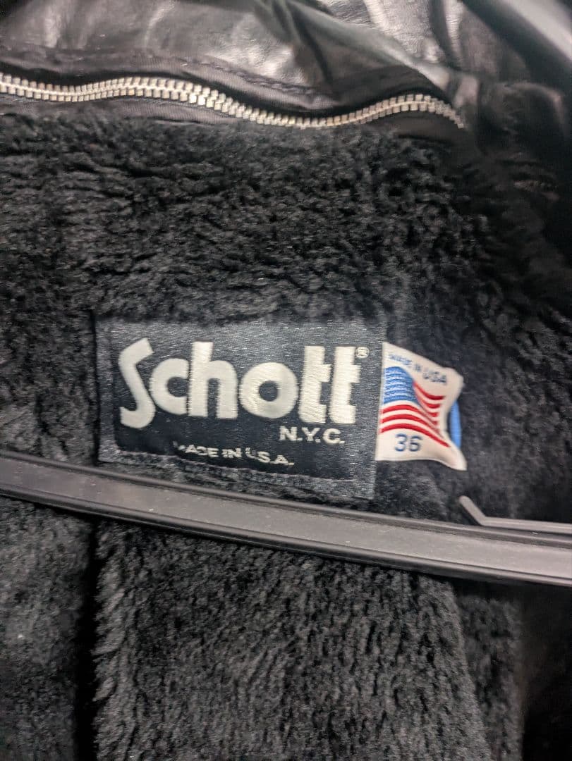 36 Schott シングル ライダース