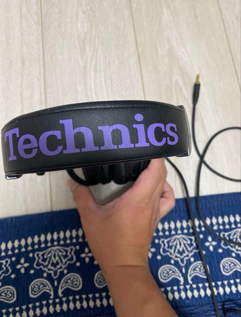 希少品、当時物Technics RP-DJ1200ステレオヘッドフォン 有線