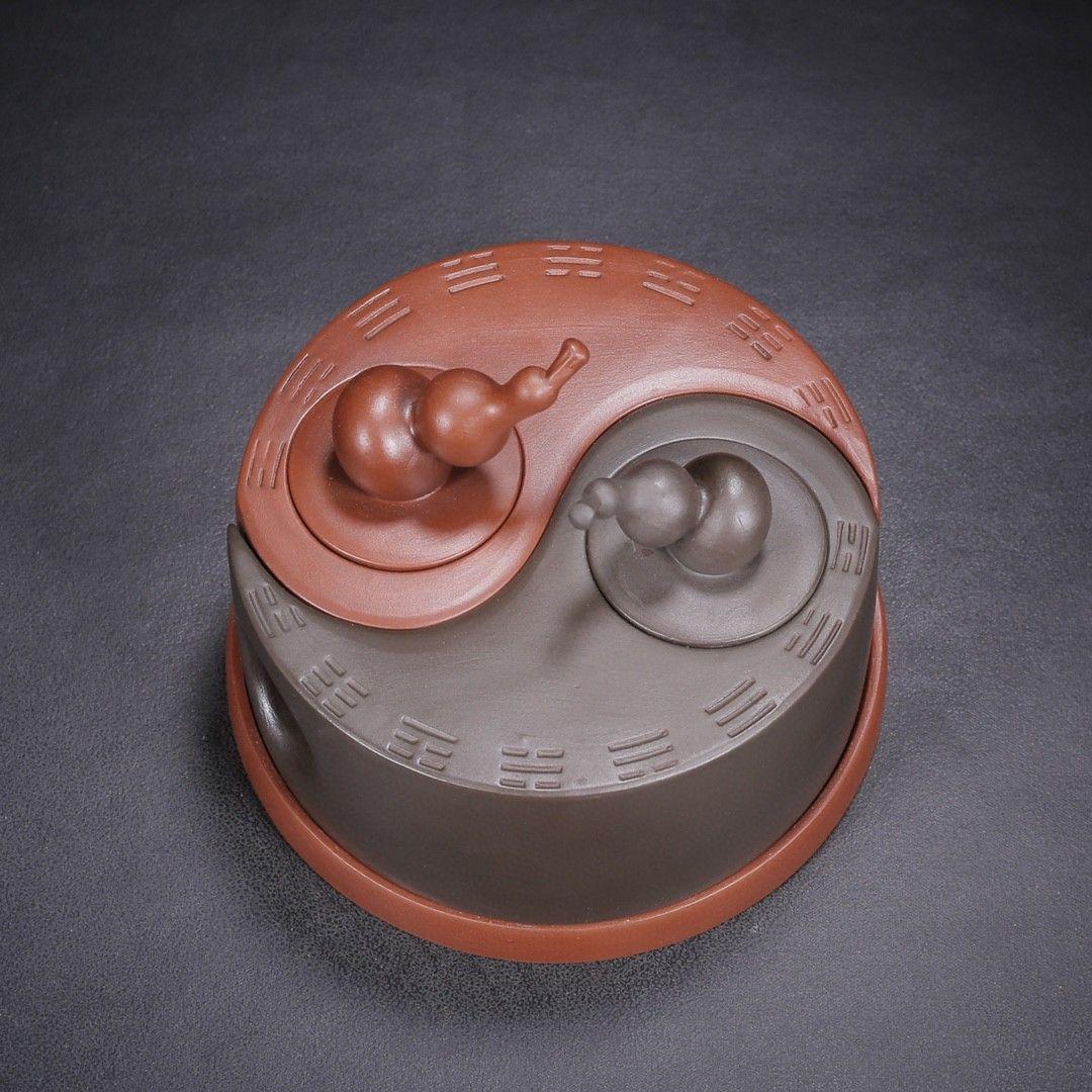 宜興紫砂壷 太極壺 茶道具 煎茶道具 工芸品 美術品 置物