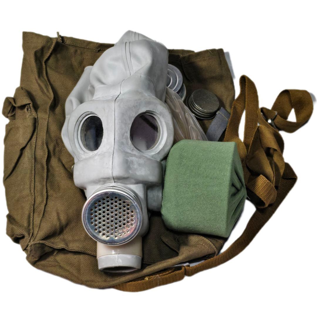ロシア軍 ソ連 実物 空挺軍 海軍歩兵 PMG ガスマスク サイズ4