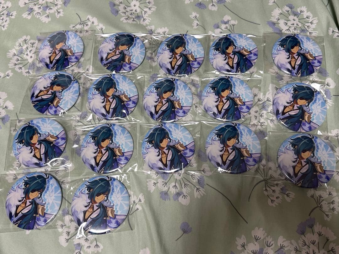 原神 ガイア GIGO限定 オリジナル缶バッジ セット