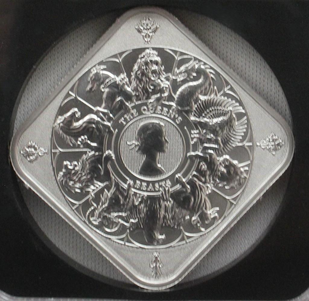 2025年イギリス クイーンズビースト コンプリータシルバーバーNGC MS70