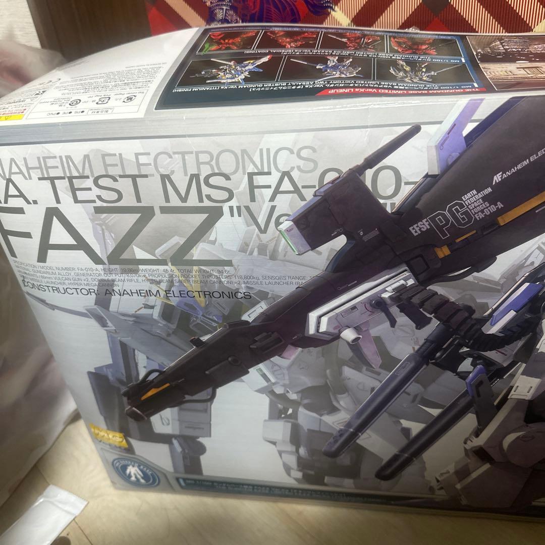 MG ガンダムベース限定　FAZZ Ver.ka チタニウムフィニッシュ