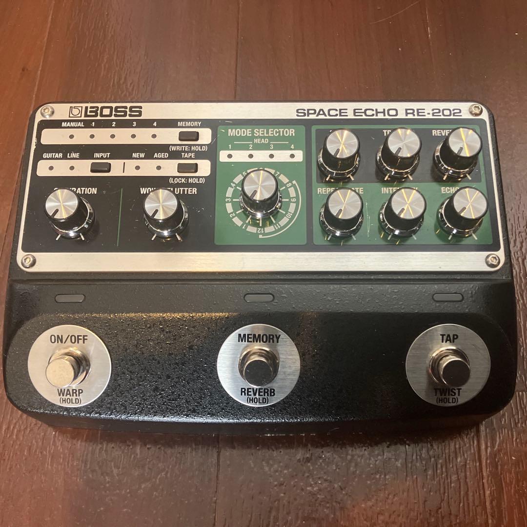 BOSS SPACE ECHO RE-202 テープエコー　ディレイ