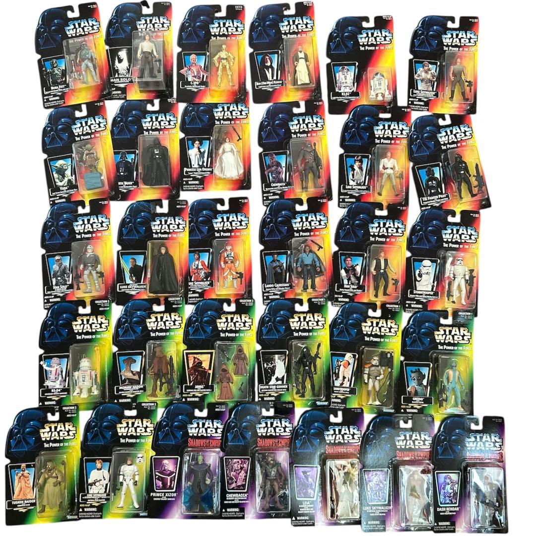 STAR WARS スターウォーズ ベーシックフィギュア 31種セット 未開封品