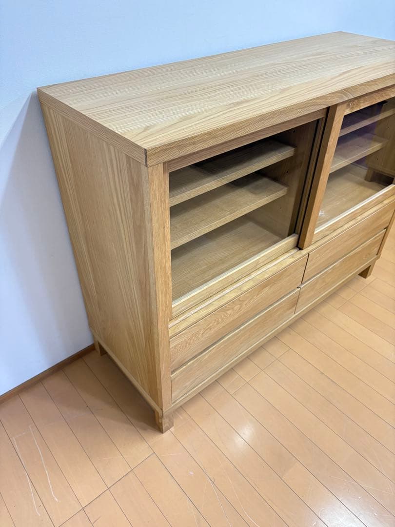 高野木工　CANO カノ　ホワイトオーク　IDC キャビネット　サイドボード