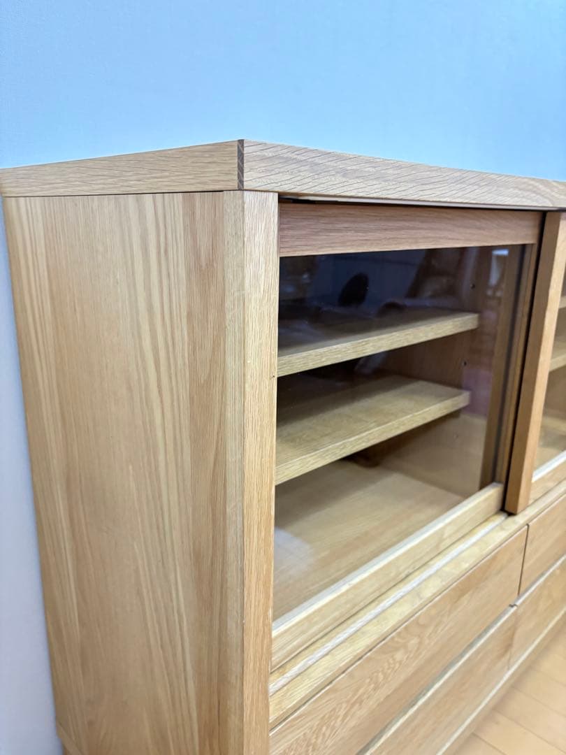 高野木工　CANO カノ　ホワイトオーク　IDC キャビネット　サイドボード