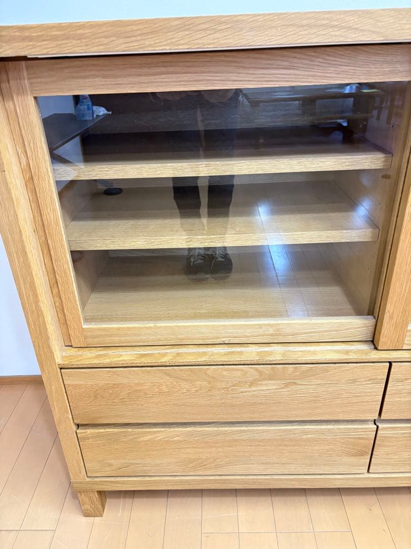 高野木工　CANO カノ　ホワイトオーク　IDC キャビネット　サイドボード