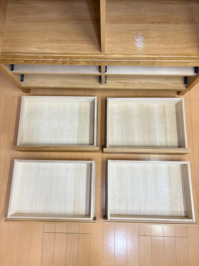 高野木工　CANO カノ　ホワイトオーク　IDC キャビネット　サイドボード