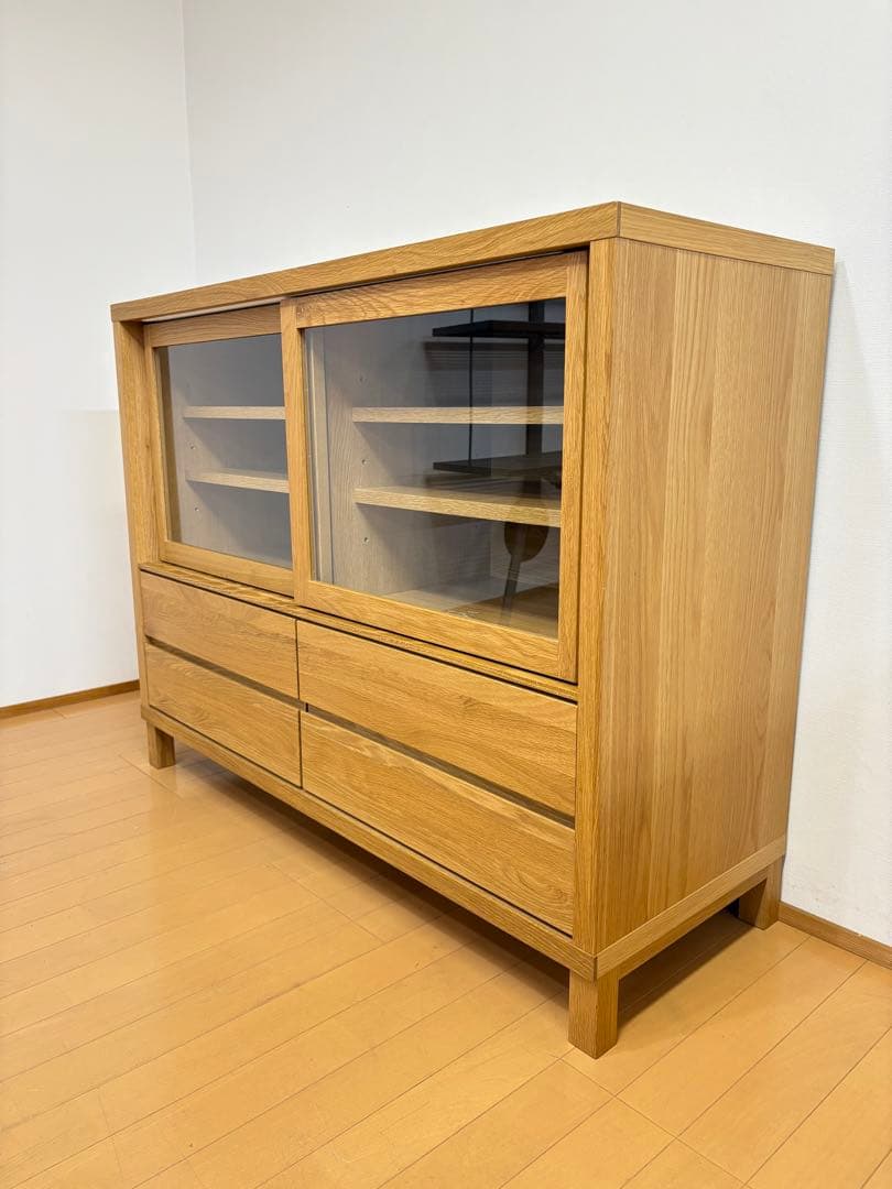 高野木工　CANO カノ　ホワイトオーク　IDC キャビネット　サイドボード