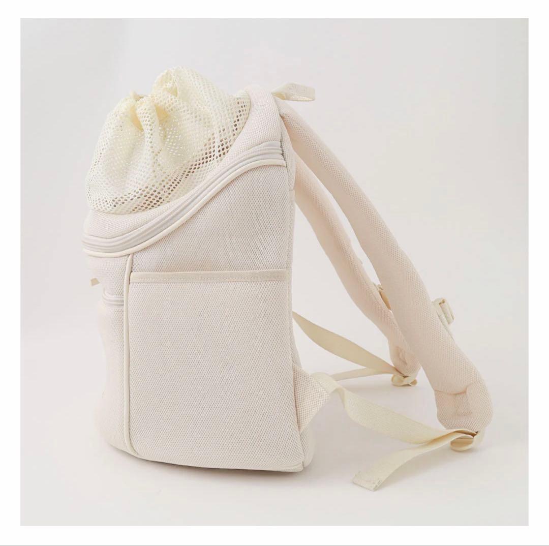 moncheri 犬用キャリーバッグ・メッシュホワイト