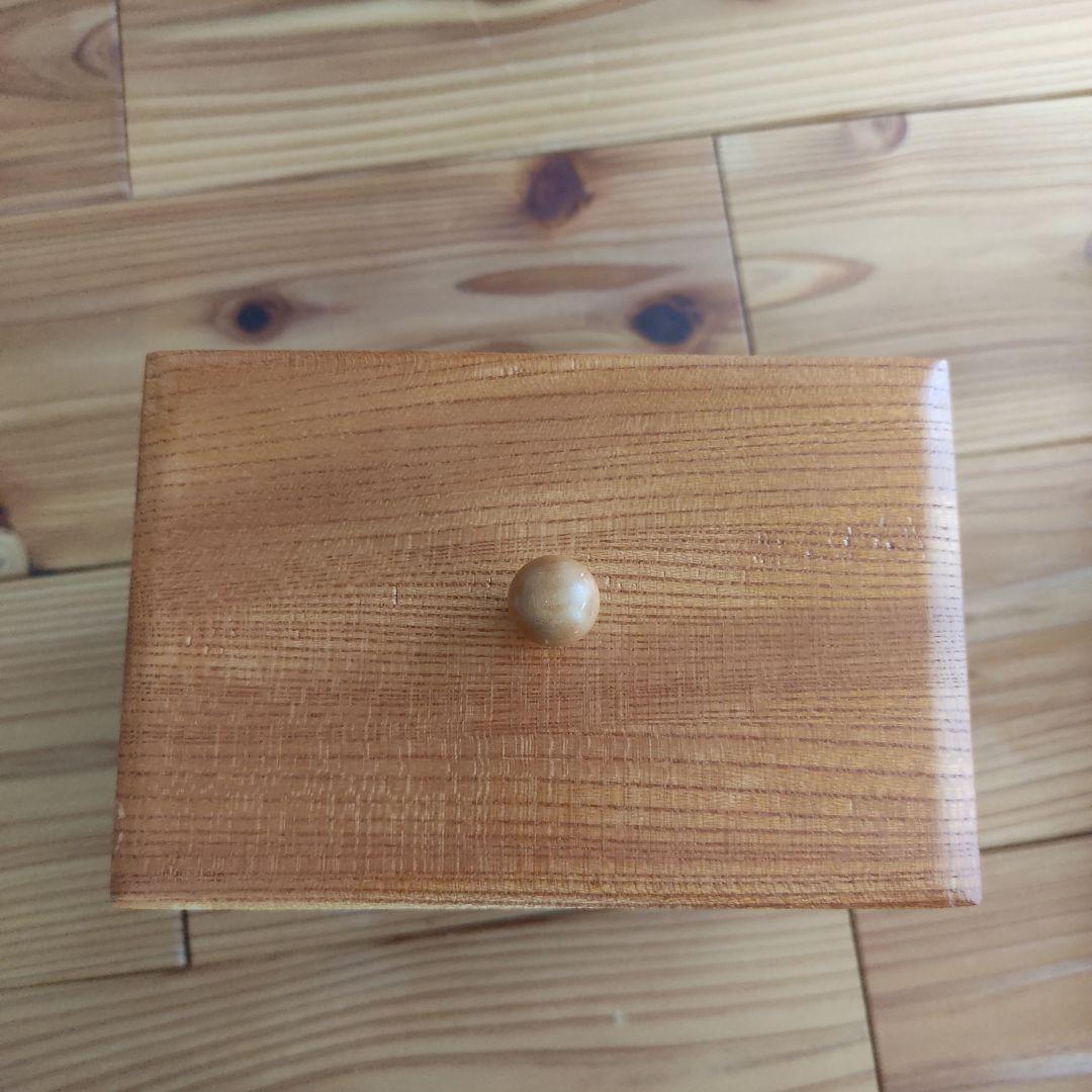 木製4段引き出しミニチェスト