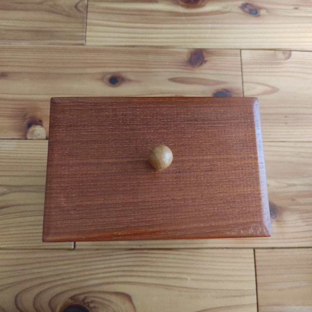 木製4段引き出しミニチェスト