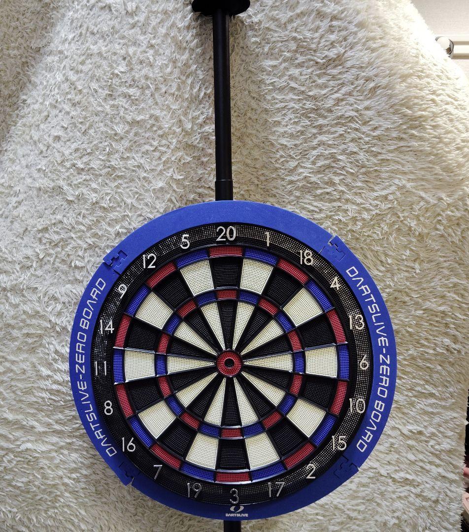 【良品】ダーツライブ ゼロボード ポールスタンド ダーツボードDARTSLIVE