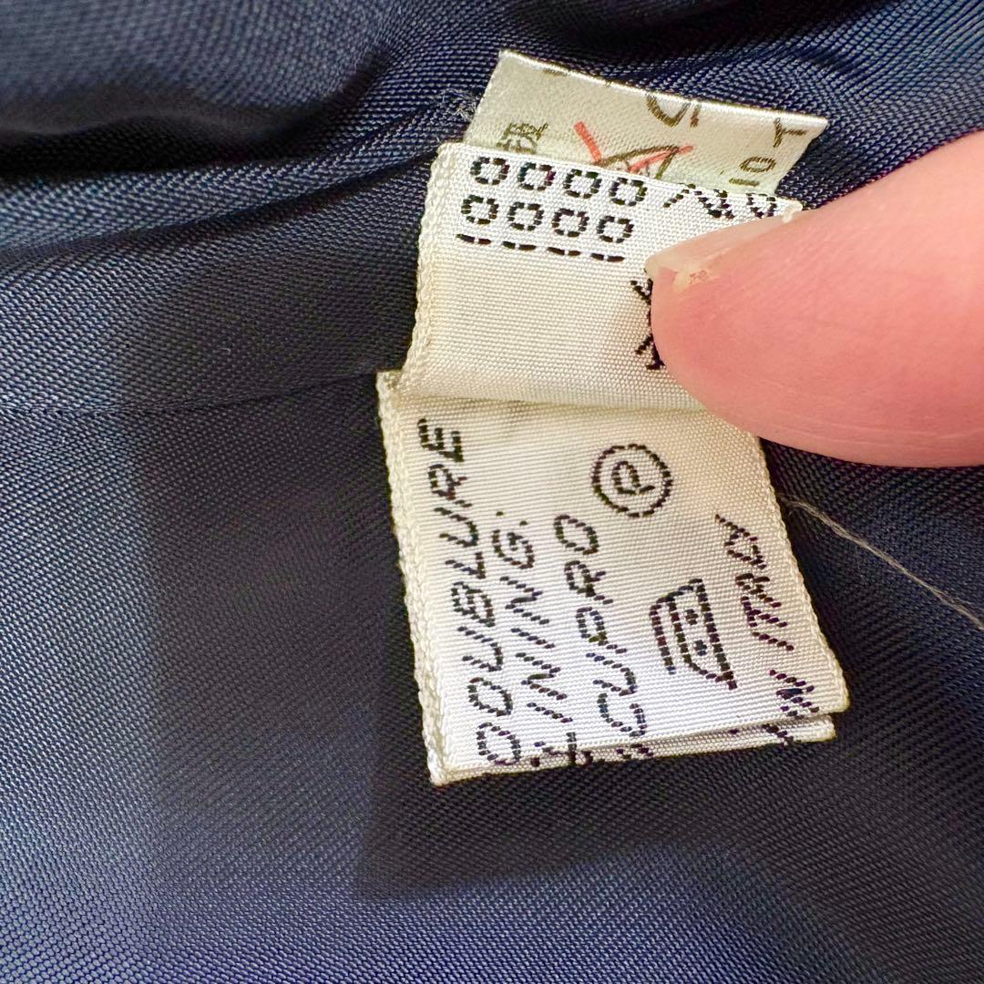 ヘルノ　カシミヤ混　ヴィンテージ　裏スカーフ柄　シルク　ウール　チェスターコート