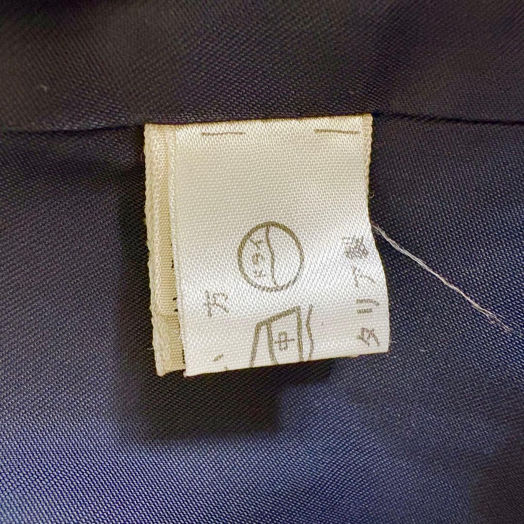 ヘルノ　カシミヤ混　ヴィンテージ　裏スカーフ柄　シルク　ウール　チェスターコート