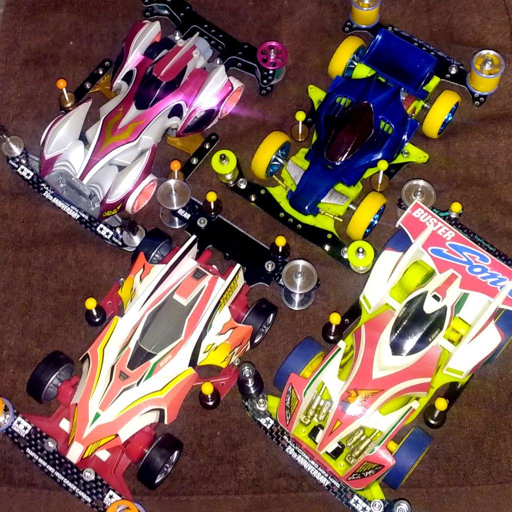 ミニ四駆 4台セット ジャンク